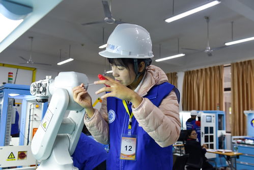 2019年博諾杯工業(yè)機器人維修調(diào)試與技術(shù)應用賽項在我校開賽